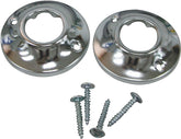 ProSource Shower Rod Flange, Steel, For: 1 in OD Shower Rod